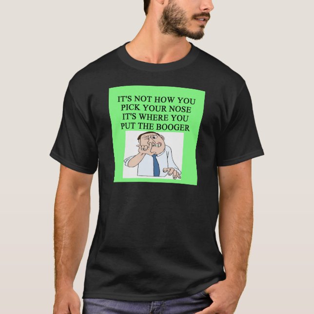 wählen Sie Ihre Nase aus T-Shirt (Vorderseite)