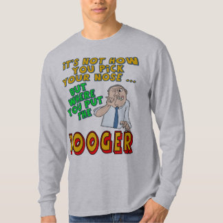 Wählen Sie Ihre Nase aus T-Shirt