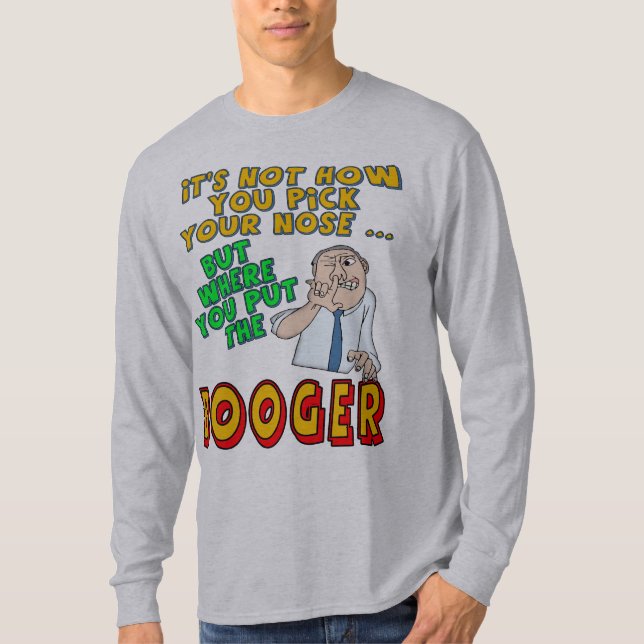 Wählen Sie Ihre Nase aus T-Shirt (Vorderseite)