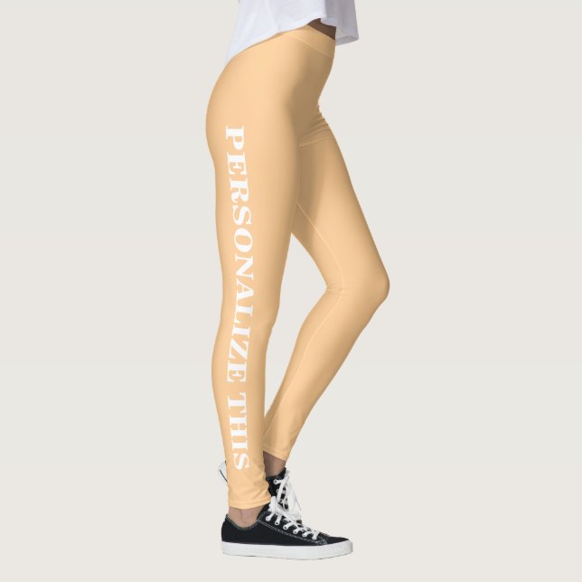 Wählen Sie Ihre Personalisierte Farbe aus. Leggings (Rechts)