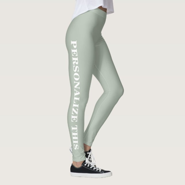 Wählen Sie Ihre Personalisierte Farbe aus. Leggings (Rechts)