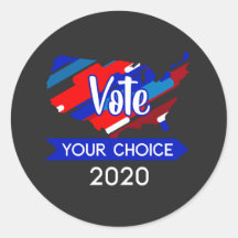 Wählen Sie Ihre politische Erklärung 2020