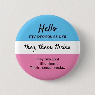 Wählen Sie Ihre Pronomen individuell aus Button