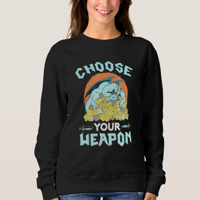 Wählen Sie Ihre RPG-Pen-Rollenspielablage aus. Sweatshirt (Vorderseite)