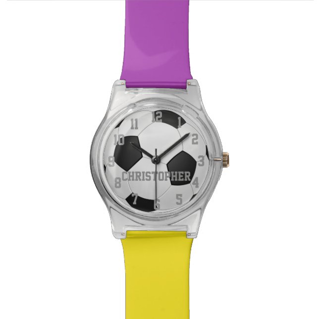 Wählen Sie Ihre Teamfarben, den Personalisierten F Uhr (Nahaufnahme)