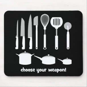 wählen Sie Ihre Waffe Mousepad