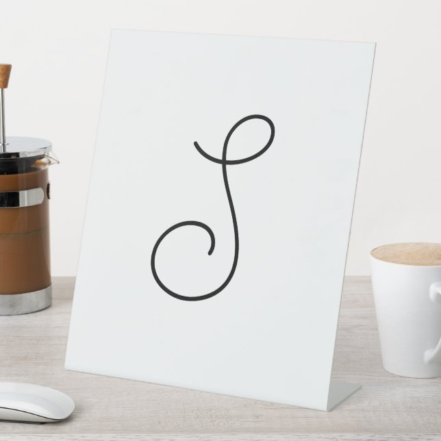 Wählen Sie Ihren eigenen Brief | Schriftart Style: Sockelschild (In Situ)