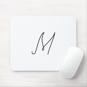 Wählen Sie Ihren eigenen Buchstaben Schriftstil: Mousepad