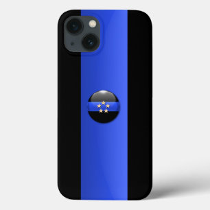 Wählen Sie Ihren Polizeirevier - Thin Blue Line Ca Case-Mate iPhone Hülle