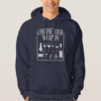 Wählen Sie Ihren Weapon Funny Wine Lover Drinker