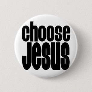 Wählen Sie Jesus Button