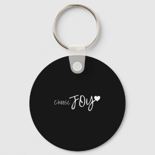 Wählen Sie Joy Heart Inspirational Motivierend Schlüsselanhänger