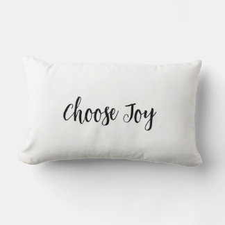 Wählen Sie Joy Throw Pillow Lendenkissen