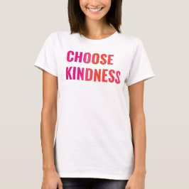 Wählen Sie Kindness Sunset Slouchy T-Shirt