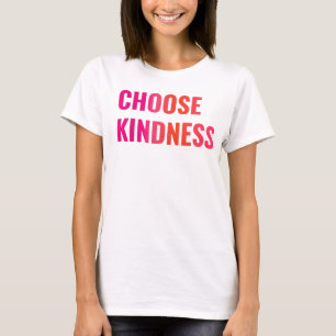 Wählen Sie Kindness Sunset Slouchy T-Shirt