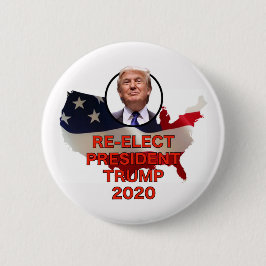Wählen Sie Knopf Präsidenten-Trump 2020 wieder Button