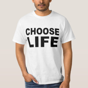 Wählen Sie Lebenachtziger jahre T-Shirt