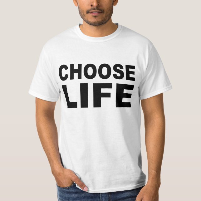 Wählen Sie Lebenachtziger jahre T-Shirt (Vorderseite)