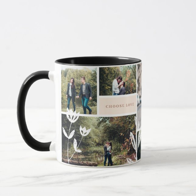 Wählen Sie Liebe + Kindness Foto Gallery Tasse (Links)