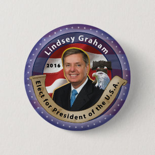 Wählen Sie Lindsey Graham für Präsidenten 2016 Button