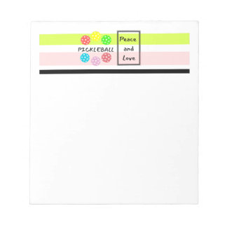 Wählen Sie Notepad aus. Funny Pickleball Notepad. Notizblock