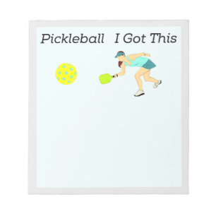 Wählen Sie Notepad aus. Funny Pickleball Notepad. Notizblock