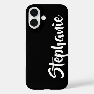 Wählen Sie Personalisierten Jumbo-Name aus iPhone 16 Hülle