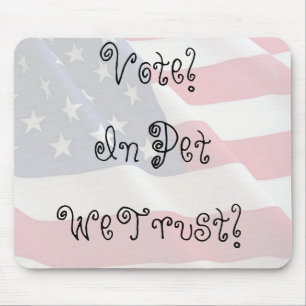 Wählen Sie Pet, auf das wir vertrauen Mousepad