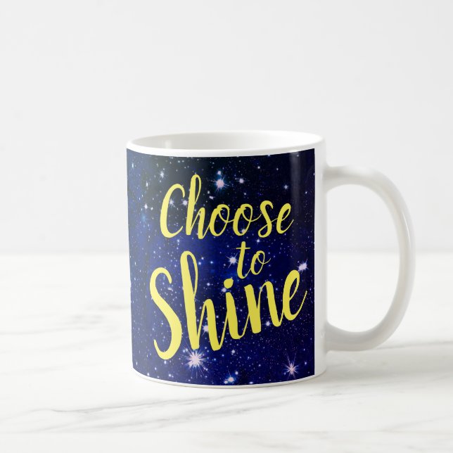 Wählen Sie Shine Stars Cosmos Kaffeetasse (Rechts)