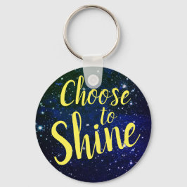 Wählen Sie Shine Stars Cosmos Schlüsselanhänger