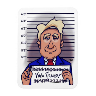 Wählen Sie Trump Flexible Magnet