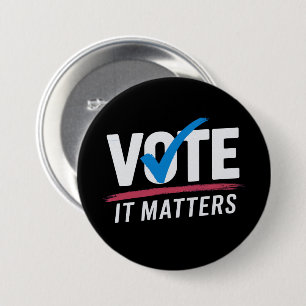 Wählen Sie Wahl 2024 Wähler Demokrat Politik  Button