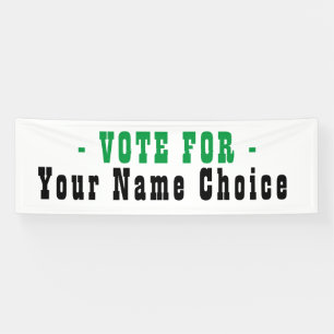 Wählerbanner Banner