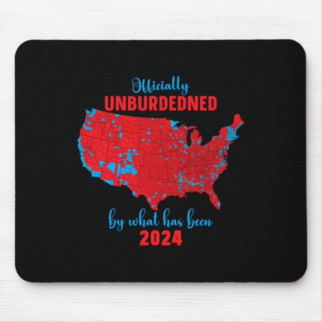 Wahlergebnisse 2024: Trump gewinnt Mousepad (Vorne)