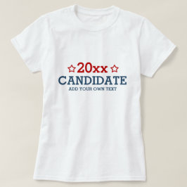Wählerstimmen hinzufügen Ihren eigenen personalisi T-Shirt