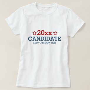 Wählerstimmen hinzufügen Ihren eigenen personalisi T-Shirt