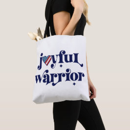 Wahlfreudige Feministin des Kriegers USA Herzenfla Tasche