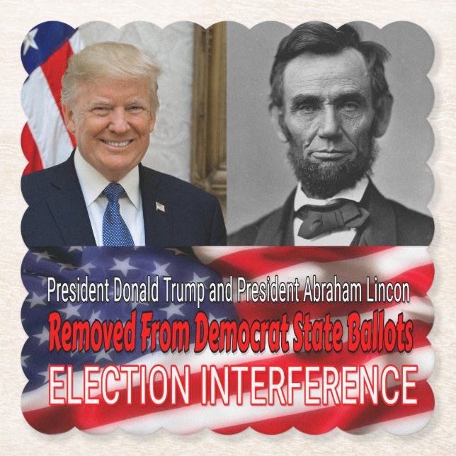 Wahlinterferenz Untersetzer (Vorderseite)