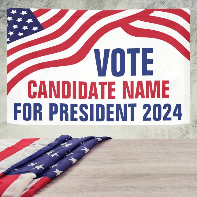 Wahlkampagne 2024 für die Kandidatur im eigenen La Banner (Von Creator hochgeladen)