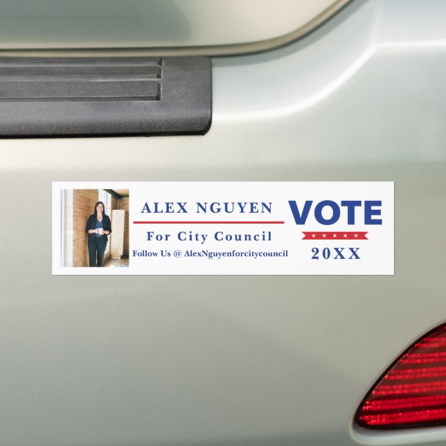 Wahlkampagne Autoaufkleber (Auf Auto)