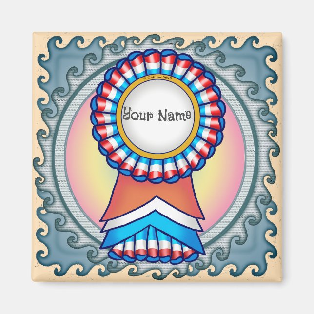 Wahlkampagne Ribbon Magnet (Vorne)