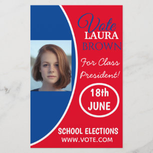 Wahlkampagne Vorlage Flyer