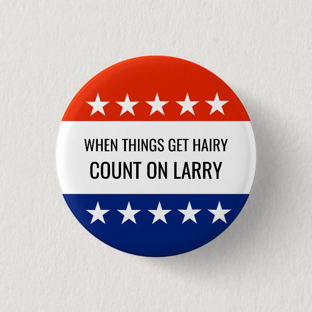 Wahlkampf 2024 für die Kandidatenländer Button (Vorderseite)