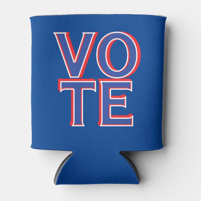 Wahlkampfartikel Dosenkühler (Vorderseite)
