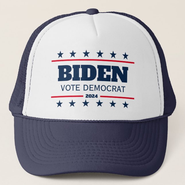 Wahlkampfteam Joe Biden 2024 hat den Wahlkampf ent Truckerkappe (Vorderseite)