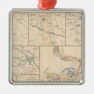 Wahlkarten von Savannah Goldsborough Silbernes Ornament