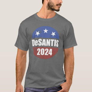 Wahlknopf Desantis 2024 - America Florida T-Shirt