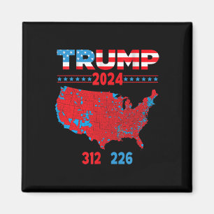 Wahlplan 2024 Trump 312 Rote Wahlen 2024 Res Magnet