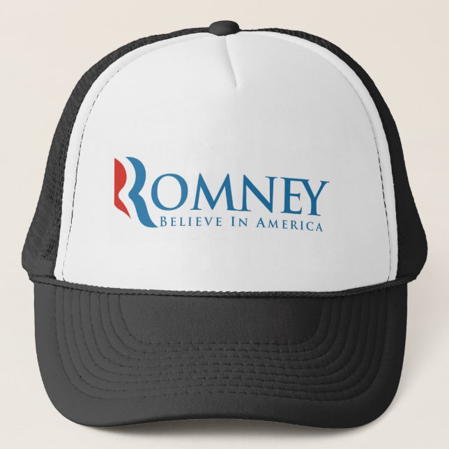 Wahlpolitik Mitt Romney Präsidenten 2012 USA Truckerkappe (Vorderseite)