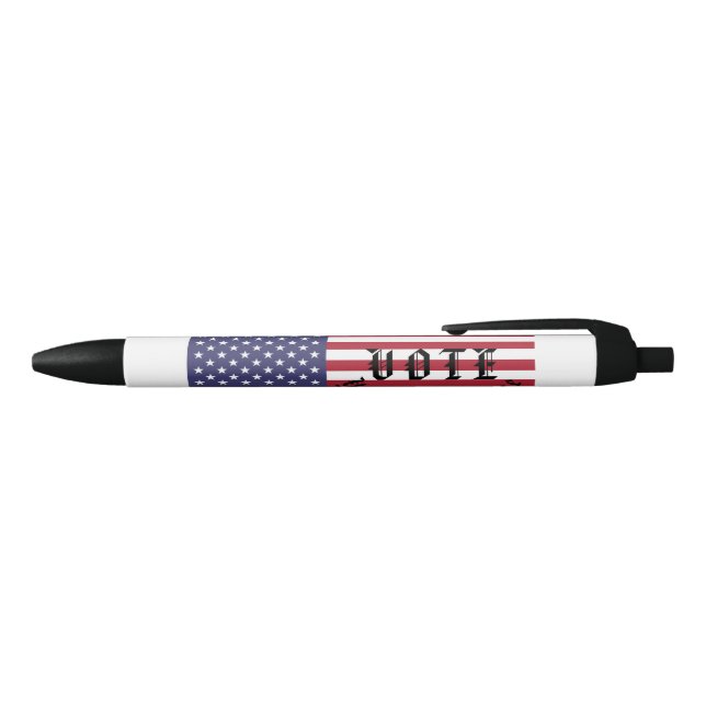 Wahlrecht patriotische Wahlen USA Flaggenwechsel Kugelschreiber (Oberseite)